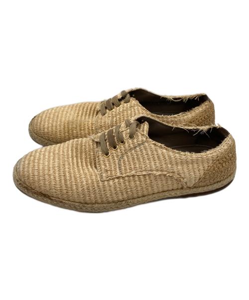 DOLCE & GABBANA（ドルチェ＆ガッバーナ）DOLCE & GABBANA (ドルチェ＆ガッバーナ) エスパドリーユシューズ　6100 ブラウン サイズ:7の古着・服飾アイテム