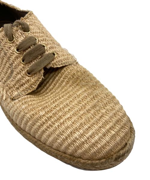 DOLCE & GABBANA（ドルチェ＆ガッバーナ）DOLCE & GABBANA (ドルチェ＆ガッバーナ) エスパドリーユシューズ　6100 ブラウン サイズ:7の古着・服飾アイテム