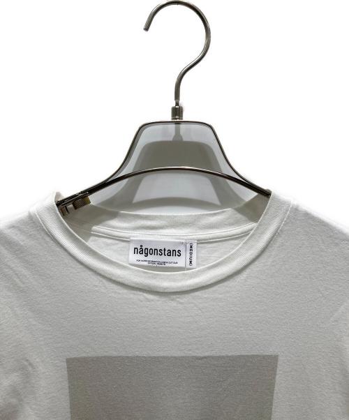 nagonstans（ナゴンスタンス）nagonstans (ナゴンスタンス) Praying with Flowers T/SH Tシャツ　470GA080-1580 ホワイト サイズ:Mの古着・服飾アイテム