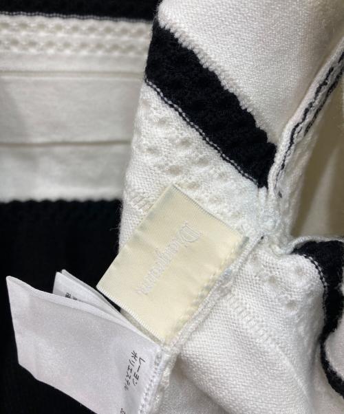 Diagram（ダイアグラム）Diagram (ダイアグラム) メッシュニットカーディガン　0321153181 ホワイト サイズ:36の古着・服飾アイテム