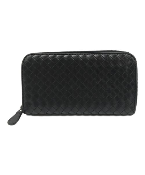 BOTTEGA VENETA（ボッテガベネタ）BOTTEGA VENETA (ボッテガベネタ) 長財布 ブラック サイズ:記載なしの為実寸参照の古着・服飾アイテム