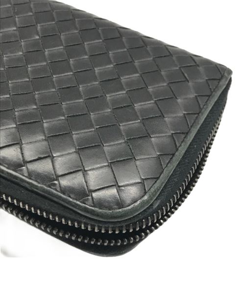BOTTEGA VENETA（ボッテガベネタ）BOTTEGA VENETA (ボッテガベネタ) 長財布 ブラック サイズ:記載なしの為実寸参照の古着・服飾アイテム