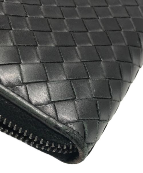BOTTEGA VENETA（ボッテガベネタ）BOTTEGA VENETA (ボッテガベネタ) 長財布 ブラック サイズ:記載なしの為実寸参照の古着・服飾アイテム