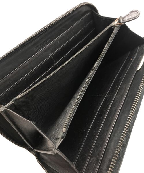 BOTTEGA VENETA（ボッテガベネタ）BOTTEGA VENETA (ボッテガベネタ) 長財布 ブラック サイズ:記載なしの為実寸参照の古着・服飾アイテム