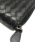 中古・古着 BOTTEGA VENETA (ボッテガベネタ) 長財布 ブラック サイズ:記載なしの為実寸参照：14000円