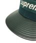中古・古着 New Era (ニューエラ) SUPREME (シュプリーム) Leather Visor CAP グリーン：6000円