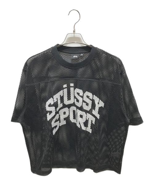stussy（ステューシー）stussy (ステューシー) Stussy Sport Team Jersey ブラック サイズ:Lの古着・服飾アイテム