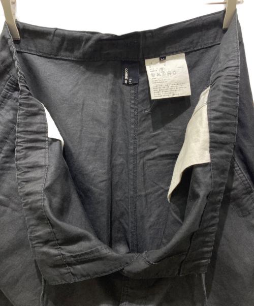 tricot COMME des GARCONS（トリココムデギャルソン）tricot COMME des GARCONS (トリココムデギャルソン) コットンリネンイージーパンツ ブラック サイズ:Mの古着・服飾アイテム