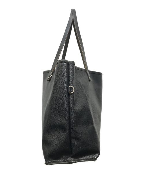 JAM HOME MADE（ジャムホームメイド）JAM HOME MADE (ジャムホームメイド) レザートートバッグ ブラックの古着・服飾アイテム