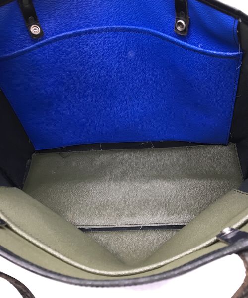 JAM HOME MADE（ジャムホームメイド）JAM HOME MADE (ジャムホームメイド) レザートートバッグ ブラックの古着・服飾アイテム