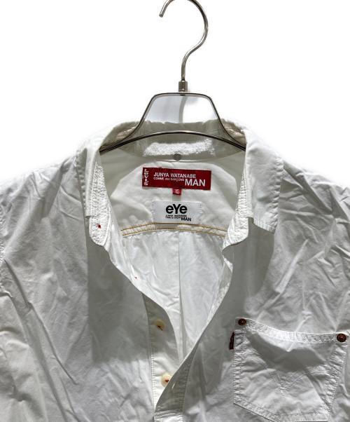 eYe COMME des GARCONS JUNYAWATANABE MAN（アイ コム デ ギャルソン ジュンヤ ワタナベ マン）eYe COMME des GARCONS JUNYAWATANABE MAN (アイ コム デ ギャルソン ジュンヤ ワタナベ マン) LEVI'S (リーバイス) 半袖シャツ　WC-B904 ホワイト サイズ:XSの古着・服飾アイテム