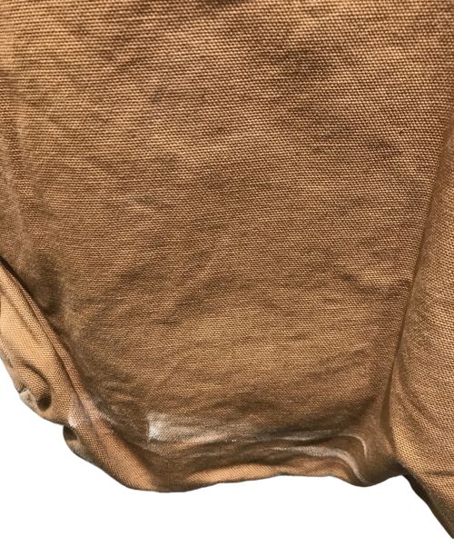 CarHartt（カーハート）CarHartt (カーハート) ダックハンティングベスト ブラウン サイズ:記載無しの為実寸参照の古着・服飾アイテム