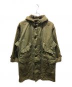 --）の古着「M-47ミリタリーコート　 ミルスペック欠損 TALONジップ」｜オリーブ