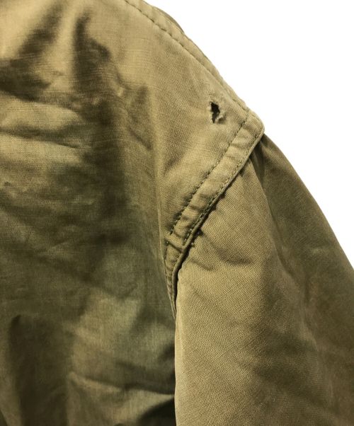 -（-）- (-) M-47ミリタリーコート　 ミルスペック欠損 TALONジップ オリーブ サイズ:記載無しの為実寸参照の古着・服飾アイテム