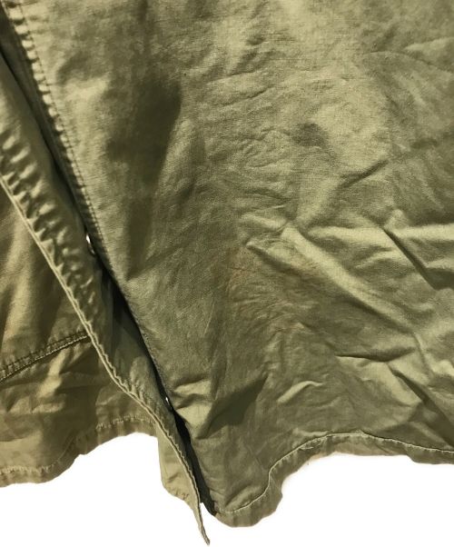 -（-）- (-) M-47ミリタリーコート　 ミルスペック欠損 TALONジップ オリーブ サイズ:記載無しの為実寸参照の古着・服飾アイテム