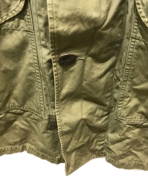 -（-）- (-) M-47ミリタリーコート　 ミルスペック欠損 TALONジップ オリーブ サイズ:記載無しの為実寸参照の古着・服飾アイテム