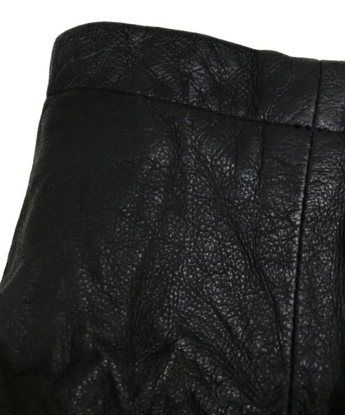 Ed Hardy（エド ハーディー）Ed Hardy (エド ハーディー) スタッズレザーライダースジャケット ブラック サイズ:2XLの古着・服飾アイテム