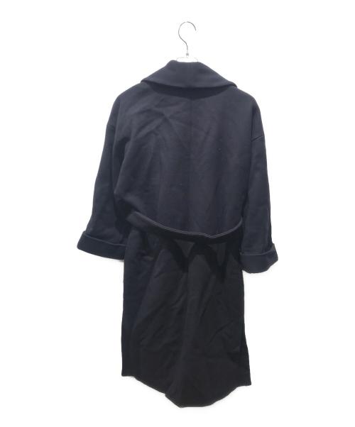 ZARA（ザラ）ZARA (ザラ) MANTECOコート ネイビー サイズ:XSの古着・服飾アイテム