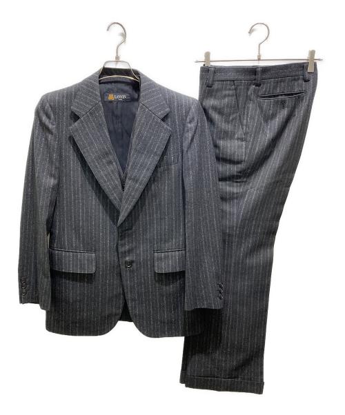 LANVIN（ランバン）LANVIN (ライバン) 3ピーススーツ グレー サイズ:48の古着・服飾アイテム