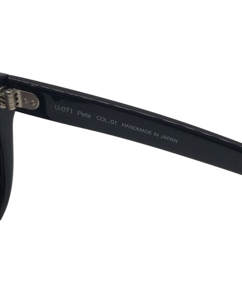 YUICHI TOYAMA（ユウイチトヤマ）yuichi toyama (ユウイチトヤマ) Name. (ネーム) サングラス ブラック サイズ:49□26の古着・服飾アイテム