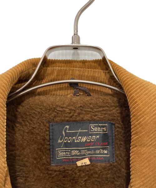 Sears（シアーズ）Sears (シアーズ) コーデュロイジャケット ブラウン サイズ:42の古着・服飾アイテム