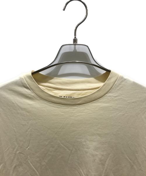 JIL SANDER+（ジルサンダープラス）JIL SANDER+ (ジルサンダープラス) 裾ロゴパッチTシャツ　JPYR706590mr24880802 アイボリー サイズ:Mの古着・服飾アイテム