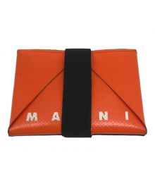 MARNI（マルニ）の古着「カードケース」｜オレンジ×ブラック
