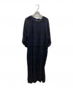 plantationプランテーション）の古着「シースルーワンピース　PL83FH052」｜ネイビー×ブラック