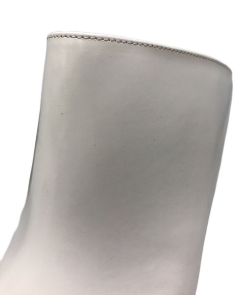 Maison Margiela（メゾンマルジェラ）Maison Margiela (メゾンマルジェラ) Leather Mules　58WP0092 ホワイト サイズ:38の古着・服飾アイテム
