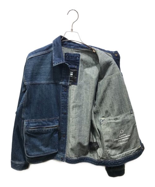 G-STAR RAW（ジースターロゥ）G-STAR RAW (ジースターロゥ) Utility Coach Jacket インディゴ サイズ:Sの古着・服飾アイテム
