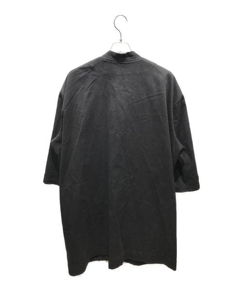 Henrik Vibskov（ヘンリック ヴィブスコフ）Henrik Vibskov (ヘンリック ヴィブスコフ) ノーカラーコート ブラック サイズ:XSの古着・服飾アイテム