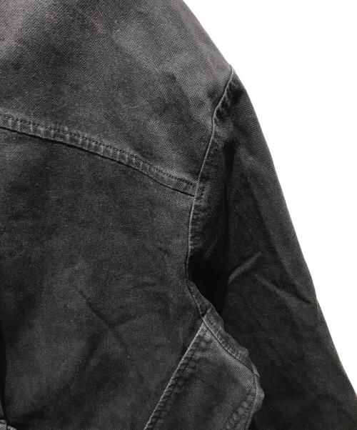 Henrik Vibskov（ヘンリック ヴィブスコフ）Henrik Vibskov (ヘンリック ヴィブスコフ) ノーカラーコート ブラック サイズ:XSの古着・服飾アイテム