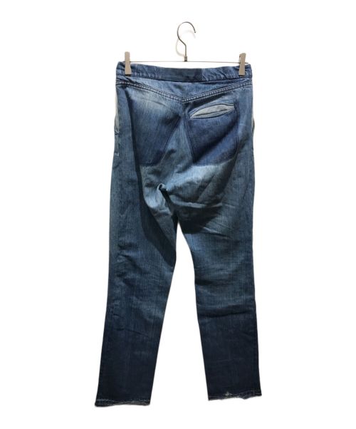 seven by seven（セブンバイセブン）seven by seven (セブンバイセブン) Rework Denim Trousers　FW2015-7X7RDTR インディゴ サイズ:Sの古着・服飾アイテム