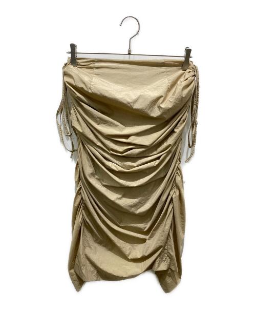 ETRE（エトレ）ETRE (エトレ) ドロストスカート 1222221104-0 ベージュ サイズ:Mの古着・服飾アイテム