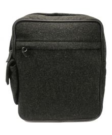 PRADA（プラダ）の古着「ウールショルダーバッグ　V316Y　103」｜グレー