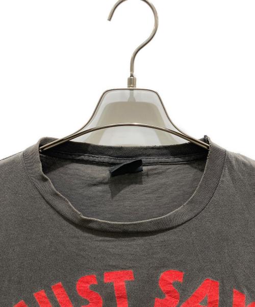 CHANGES（チェンジズ）CHANGES (チェンジズ) ムービーTシャツ　Just say MOE 80s ブラック サイズ:Lの古着・服飾アイテム