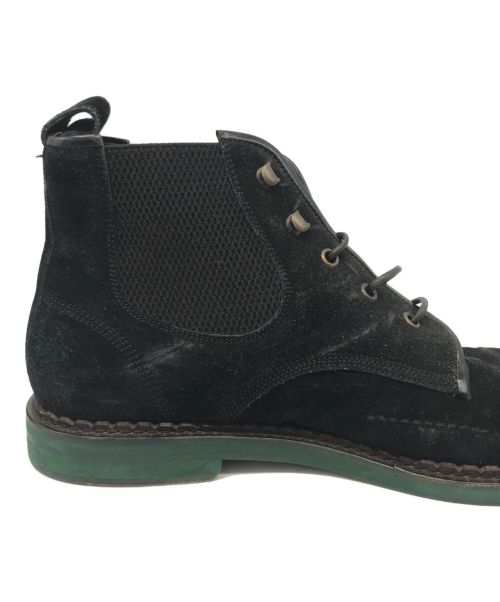 JIMMY CHOO（ジミーチュウ）JIMMY CHOO (ジミーチュウ) レースアップブーツ ブラック サイズ:43の古着・服飾アイテム