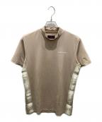 BRIEFINGブリーフィング）の古着「SIDE LOGO LINE HIGH NECK　BRG231M06」｜ベージュ