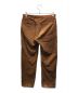 SUPREME (シュプリーム) Velvet Trousers ブラウン サイズ:30：5000円