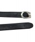 GUCCI (グッチ) Gバックルリバーシブルベルト　036-519-0956 ブラック：9000円