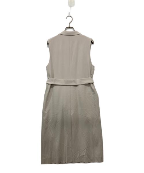 UNITED ARROWS（ユナイテッドアローズ）UNITED ARROWS (ユナイテッドアローズ) テーラードカラー ロングベスト アイボリー サイズ:下記参照の古着・服飾アイテム