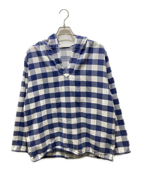 Ron Herman（ロンハーマン）Ron Herman (ロンハーマン) プルオーバーパーカー　2720900079 ブルー サイズ:Lの古着・服飾アイテム