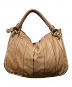 BALLYバリー）の古着「レザーハンドバッグ」｜ブラウン