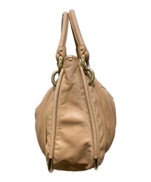 BALLY（バリー）BALLY (バリー) レザーハンドバッグ ブラウンの古着・服飾アイテム