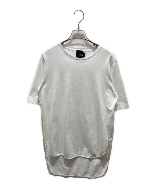 ATON（エイトン）ATON (エイトン) ラウンドヘムTシャツ ホワイト サイズ:2の古着・服飾アイテム