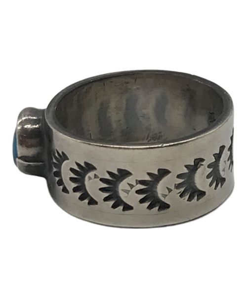 Navajo（ナバホ）Navajo (ナバホ) ロイストンターコイズリング サイズ:記載無しの為実寸参照の古着・服飾アイテム