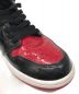 中古・古着 NIKE (ナイキ) ハイカットスニーカー　RETRO HIGH OG 555088-063 ブラック×レッド サイズ:28：13000円