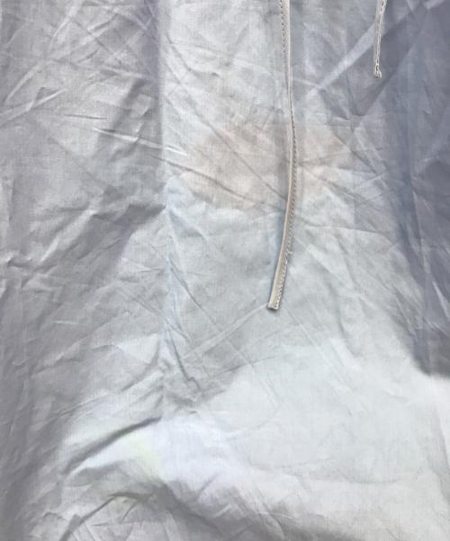 JIL SANDER（ジルサンダー）JIL SANDER (ジルサンダー) ノースリーブギャザーワンピース ブルー サイズ:38の古着・服飾アイテム