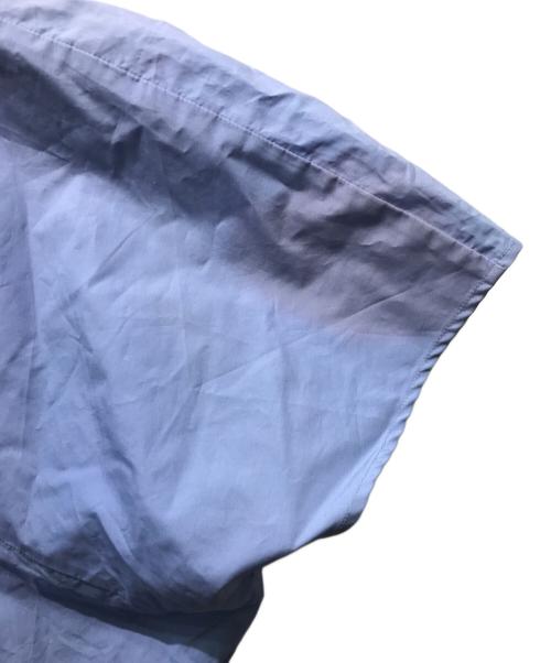 JIL SANDER（ジルサンダー）JIL SANDER (ジルサンダー) ノースリーブギャザーワンピース ブルー サイズ:38の古着・服飾アイテム