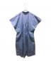 JIL SANDER (ジルサンダー) ノースリーブギャザーワンピース ブルー サイズ:38：12000円